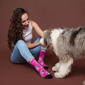 Luna Socks Personalisierte Socken mit Hund 2