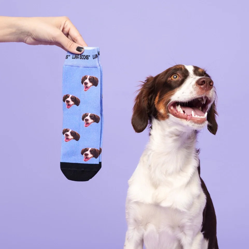 Luna Socks Personalisierte Socken mit Hund 3