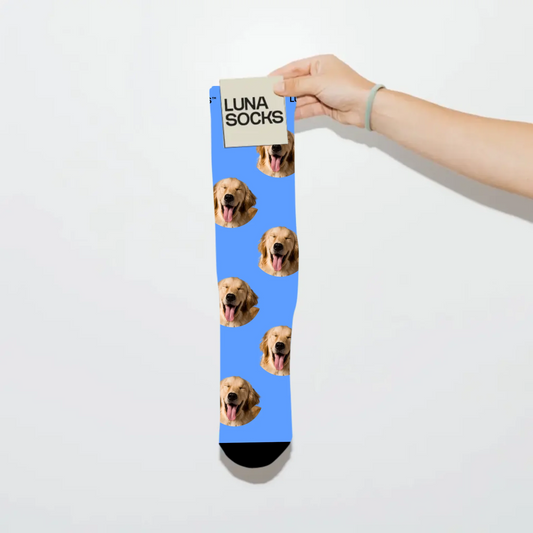 Personalisierte Socken mit deinem Haustier